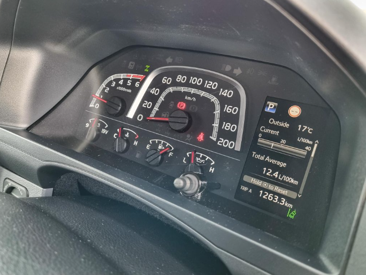 2024 Toyota Land Cruiser 70 LX speedometer