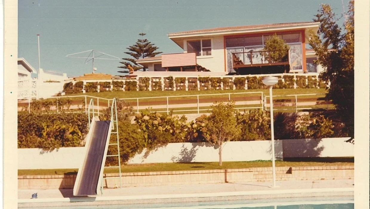 Flashback photo of the Beazleys’ home