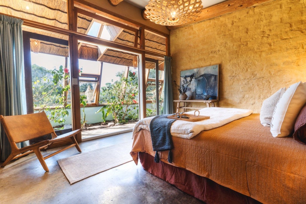 All the rooms open to the conservatory. Photo: Pete May