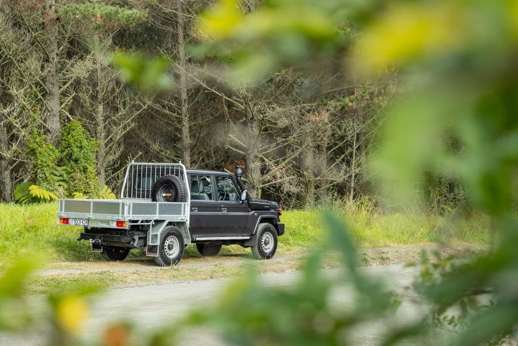 Toyota-Land-Cruiser-70-rear-quarter-shot