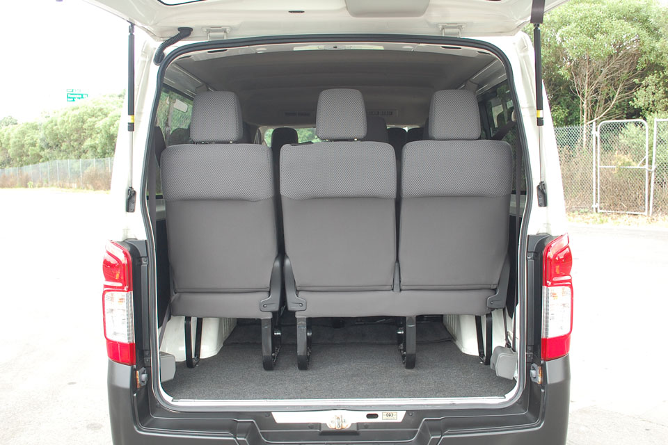 Nissan Caravan Minibus 2012 Boot