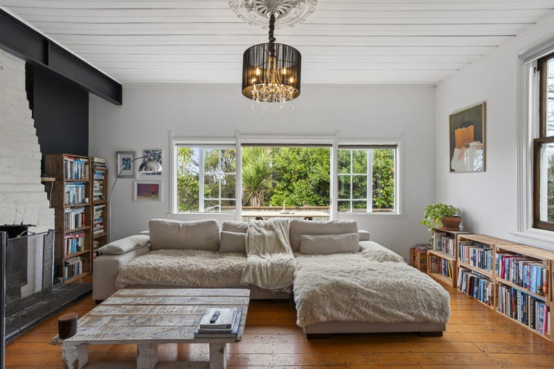 Staying cosy in the living room. Photo: RAY WHITE/TRADE ME