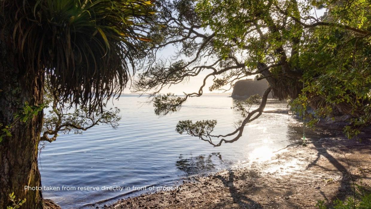 This photo was taken from the reserve directly across the road.