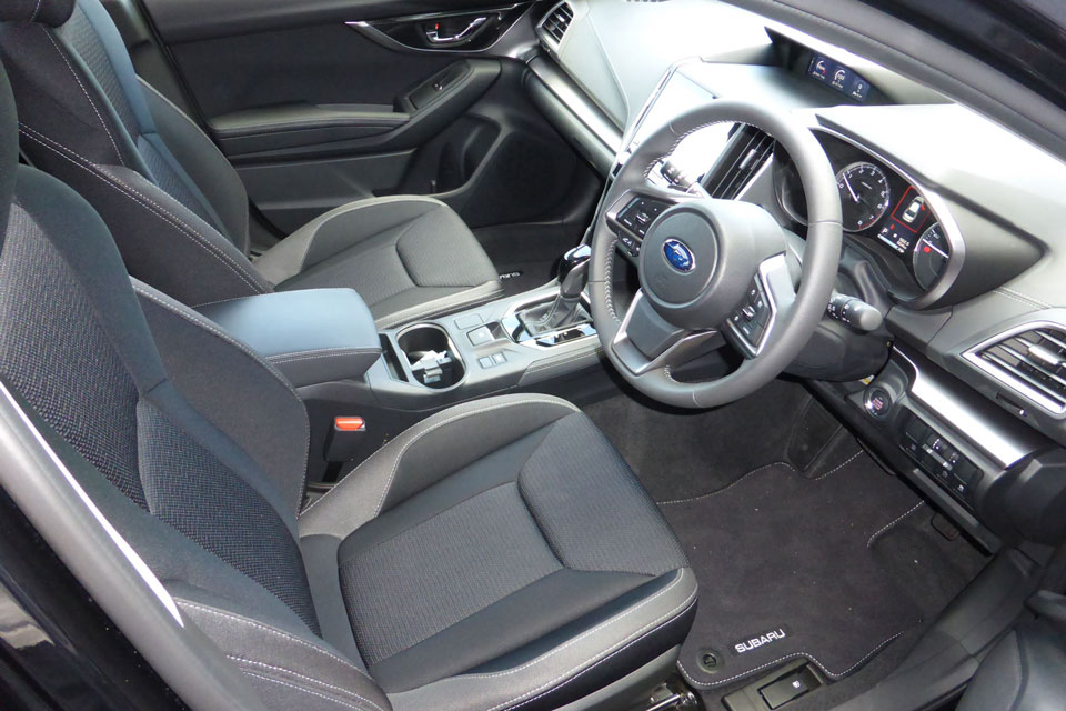 Subaru Impreza 2017 Front Interior