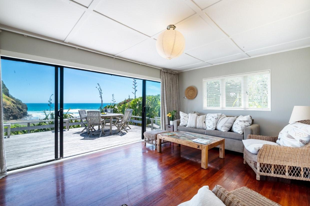 The bach is one of two owned by the same family, who will be keeping the neighbouring property they have owned for nearly 40 years.