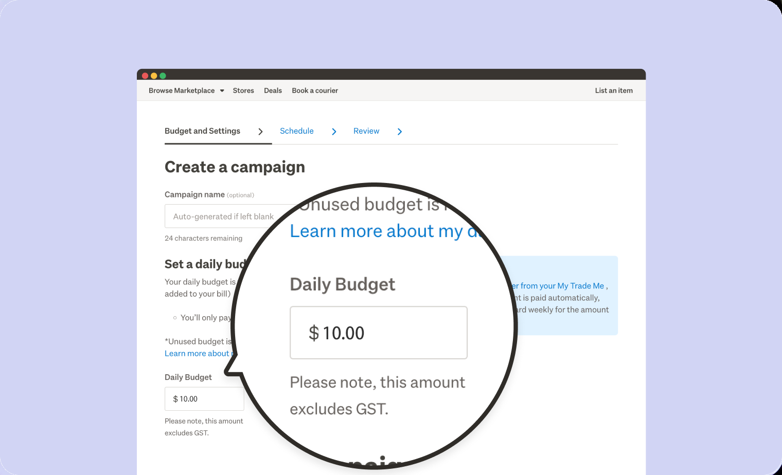 Sponsored Listings Campaign Summary