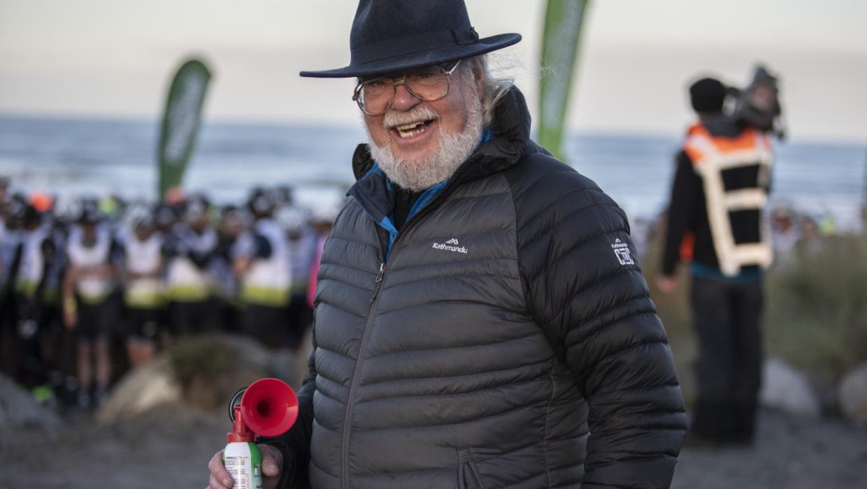 Robin Judkins before the start of the 2021 Coast to Coast. Photo: Iain McGregor