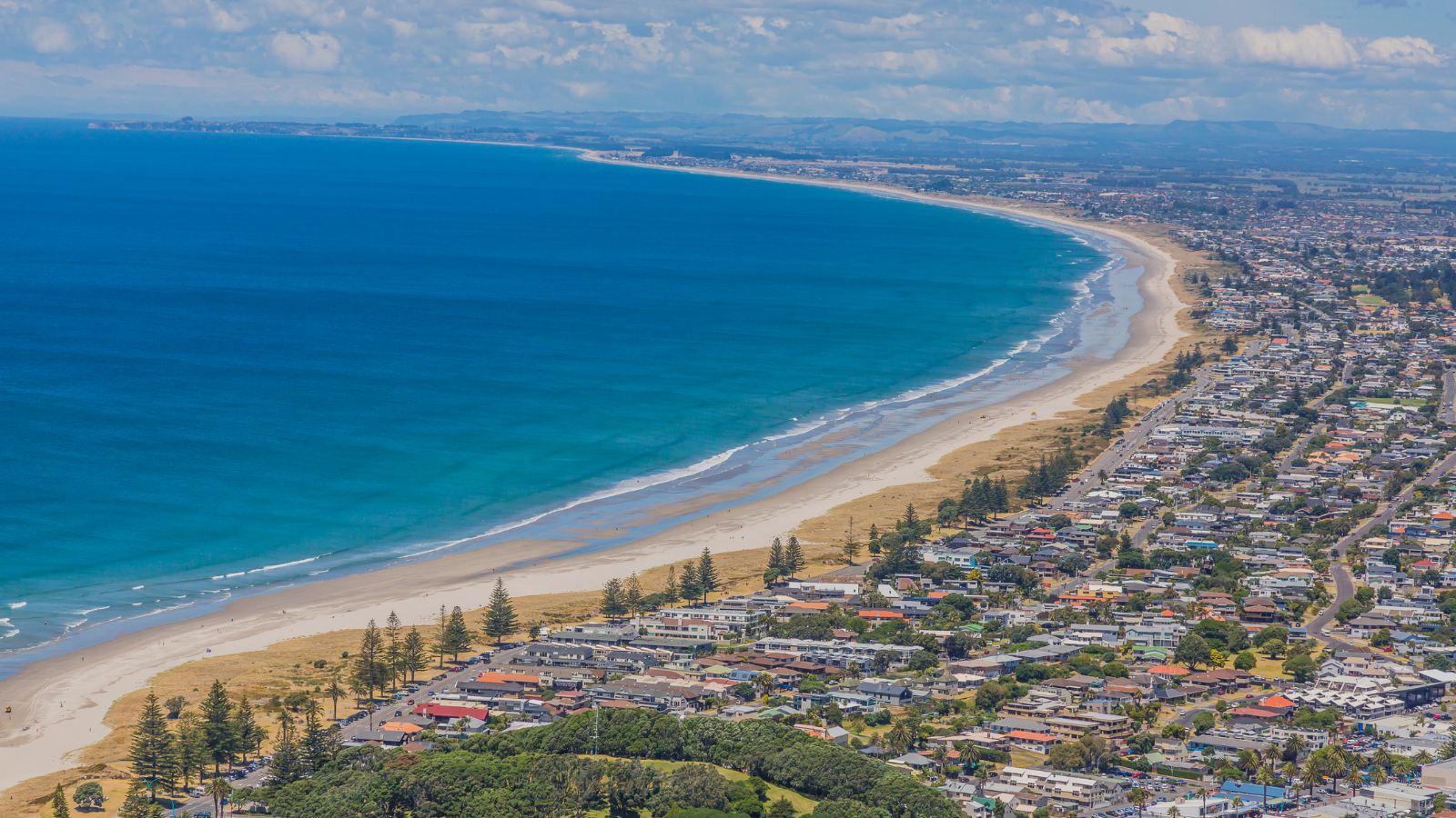 Papamoa beach suburb