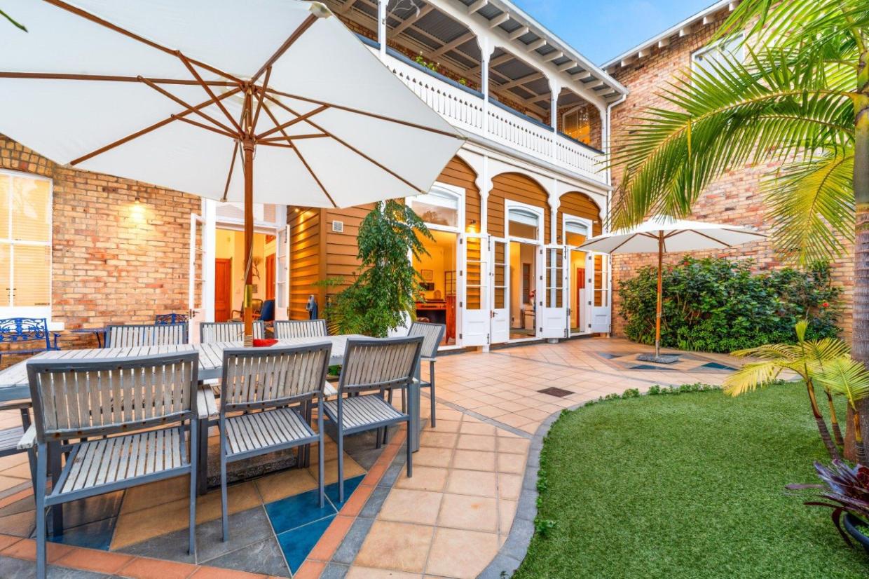 Courtyard exterior pictured