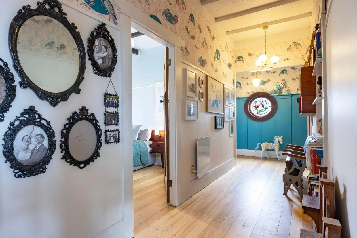 Hallway at New Lynn home