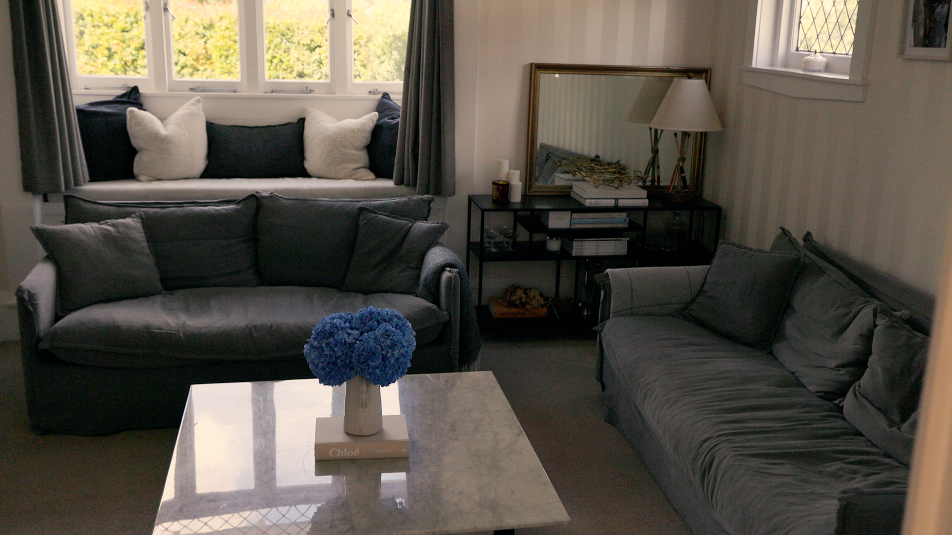 View of the home's lounge.