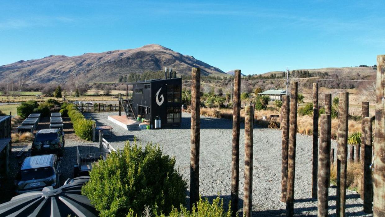 The Pole Art installation is a big outdoor feature. Photo: COLLIERS/TRADE ME