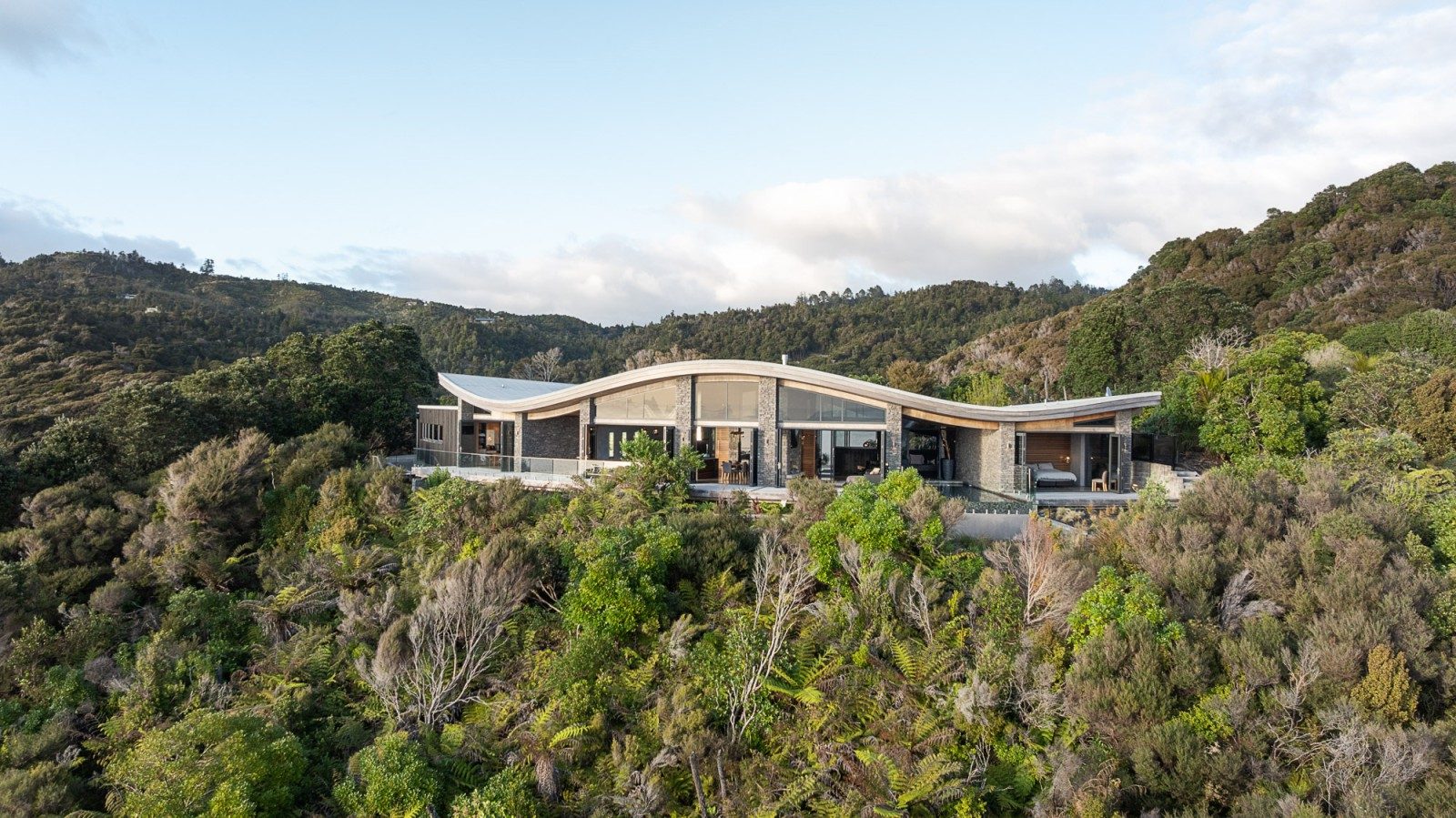 Exterior of Coromandel property
