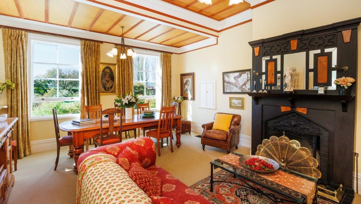 Original features in the living room