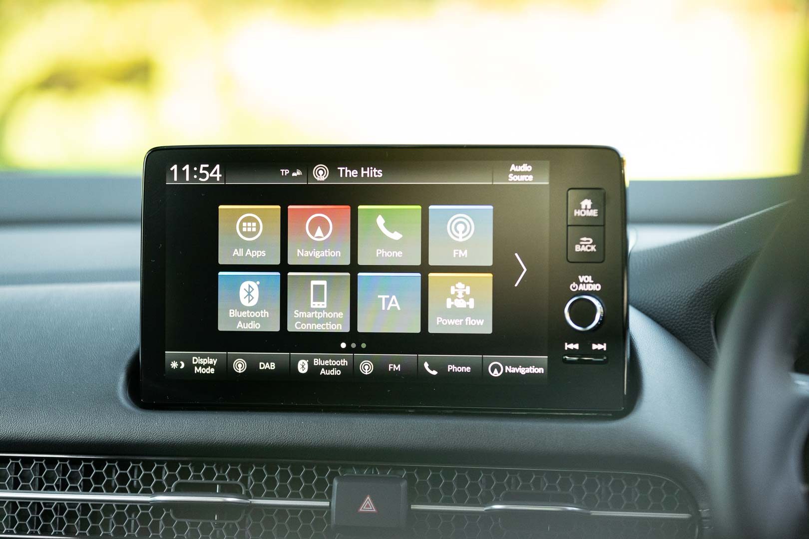 2023 Honda ZR-V Sport Infotainment Screen