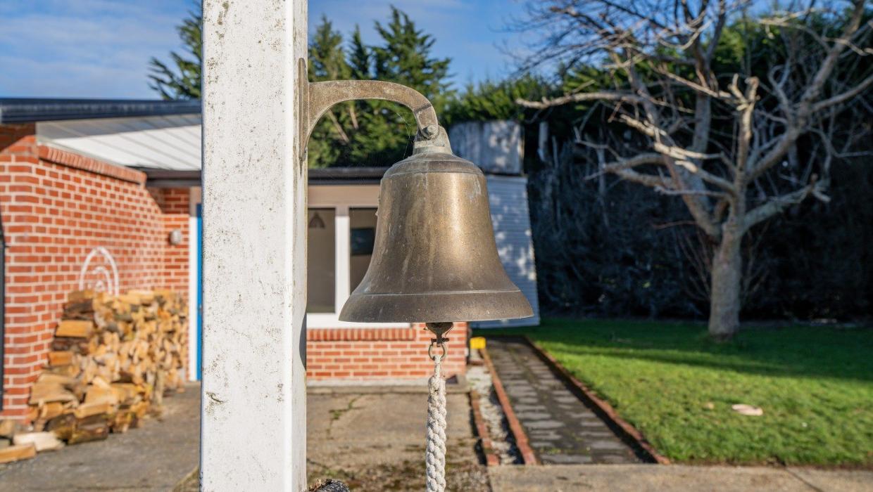 School bell.