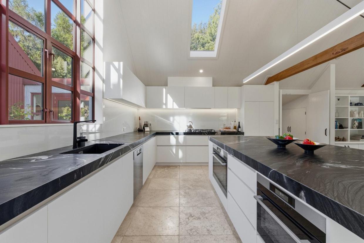 Modern and freshly designed kitchen 