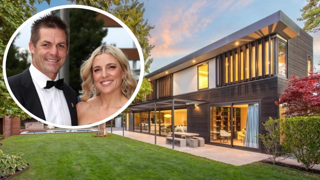 Exterior of McCaw's family home