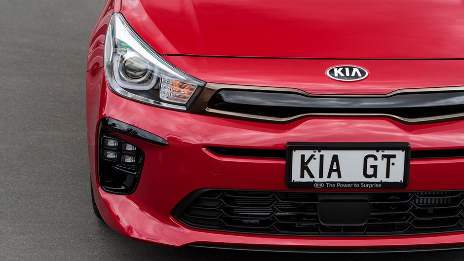 2018 Kia Rio GT line nose