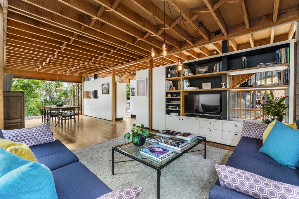 Living area at Clifford Forsyth house