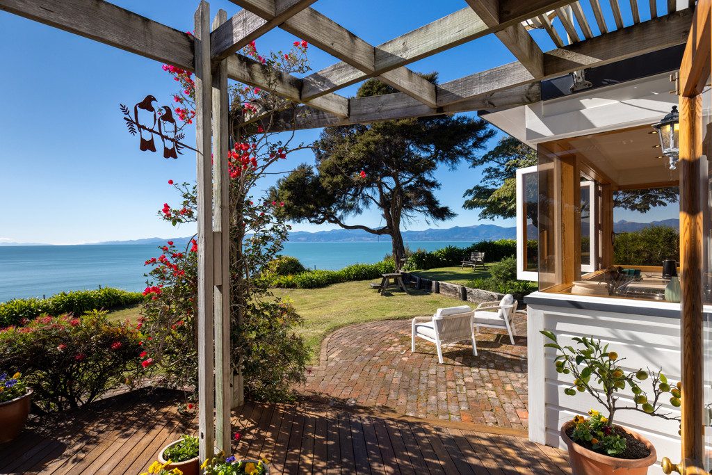 Overlooking the stunning Ruby Bay