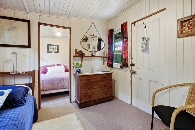 It is believed the bedrooms were originally “single men’s quarters” from up the road. Photo: Nidd Realty