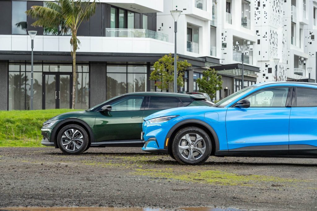 2023 Kia EV6 vs Ford Mach-E side by side