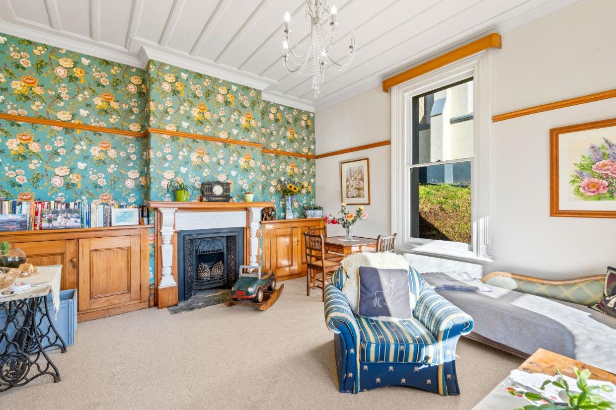 Interior of the presbytery