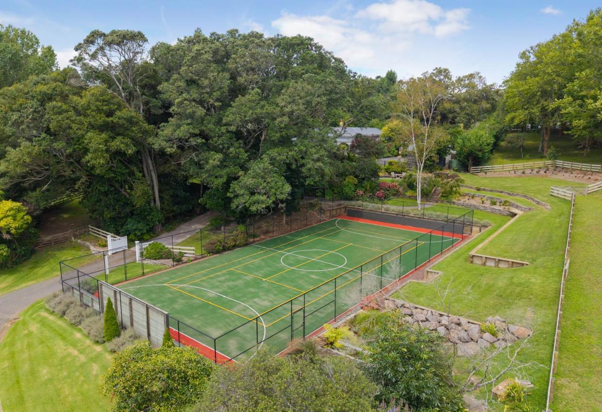 The court has seen lots of sporting action. 