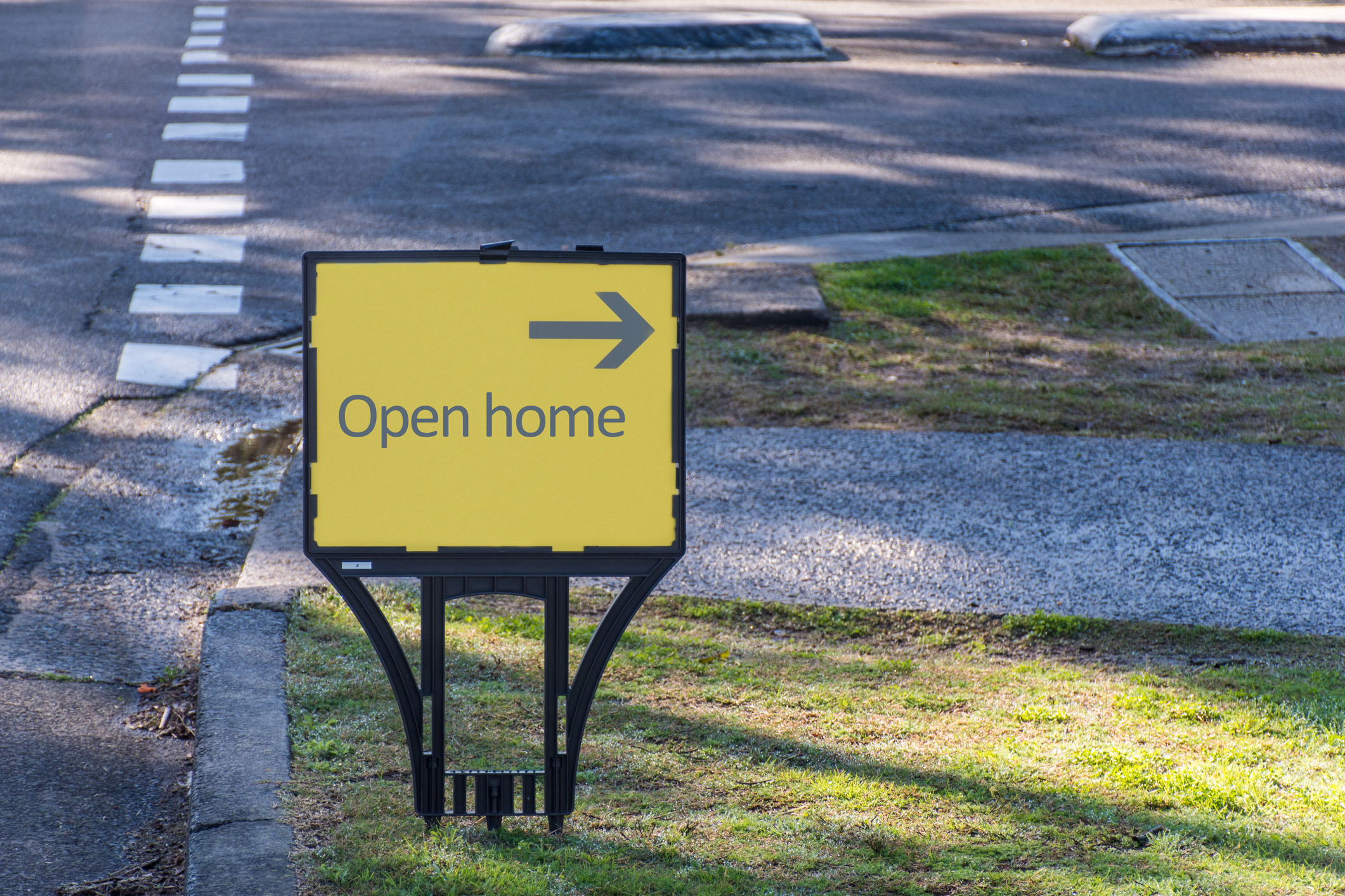 Open home sign