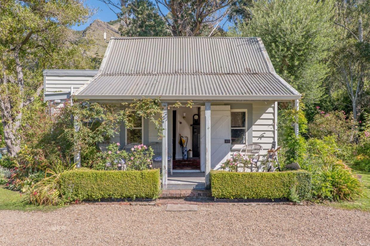 A stunning cottage on the property. 