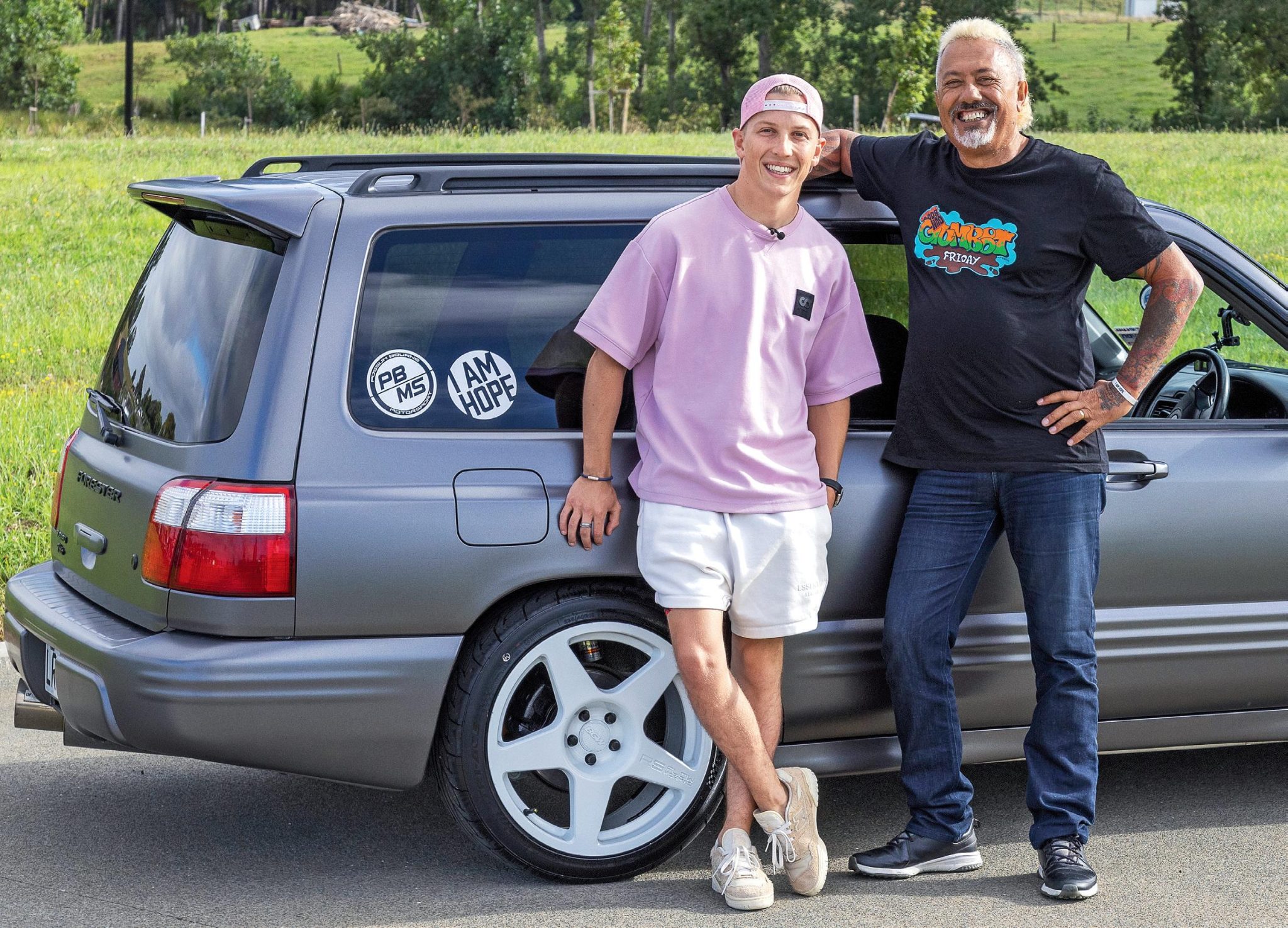 Liam Lawson's 2000 Subaru Forester