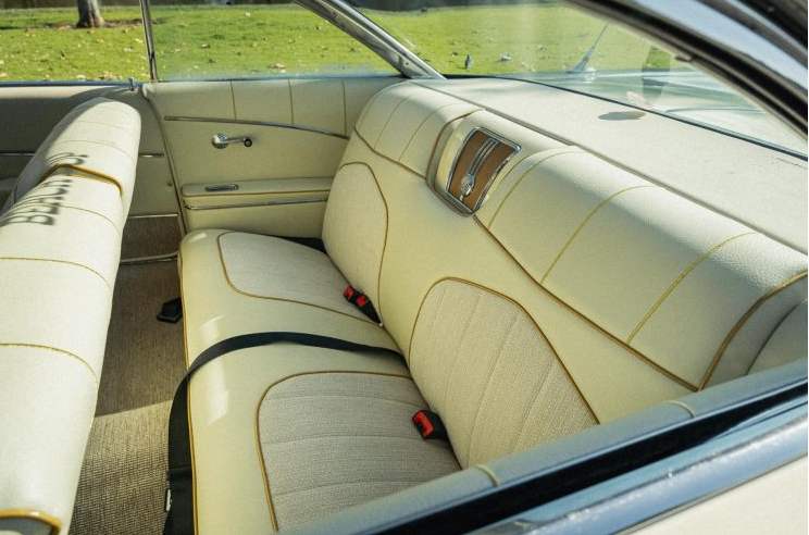 1959 Chevrolet Sport Coupe rear seats