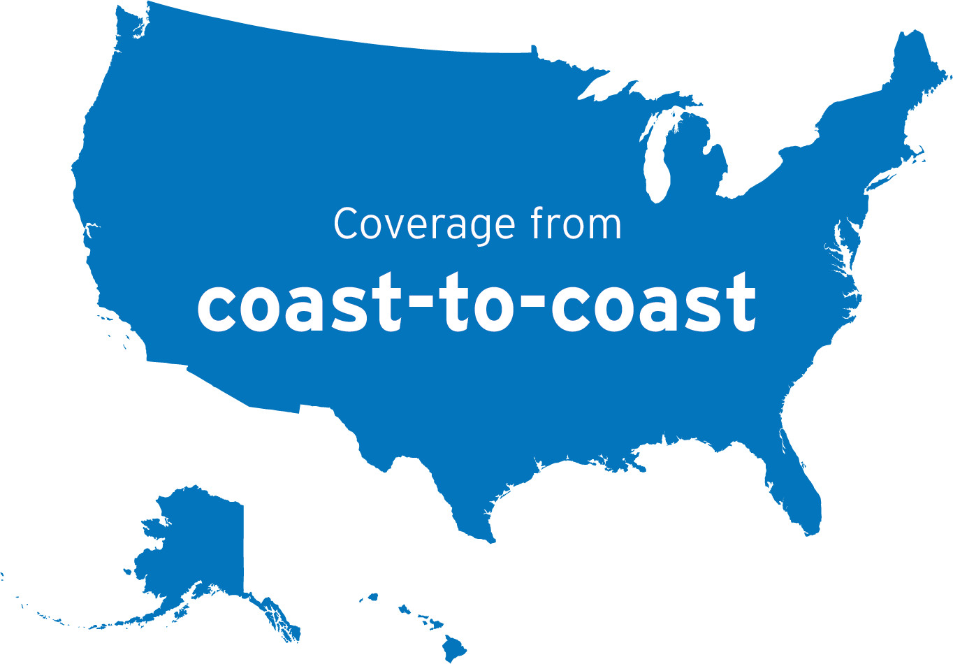Coverage from coast to coast