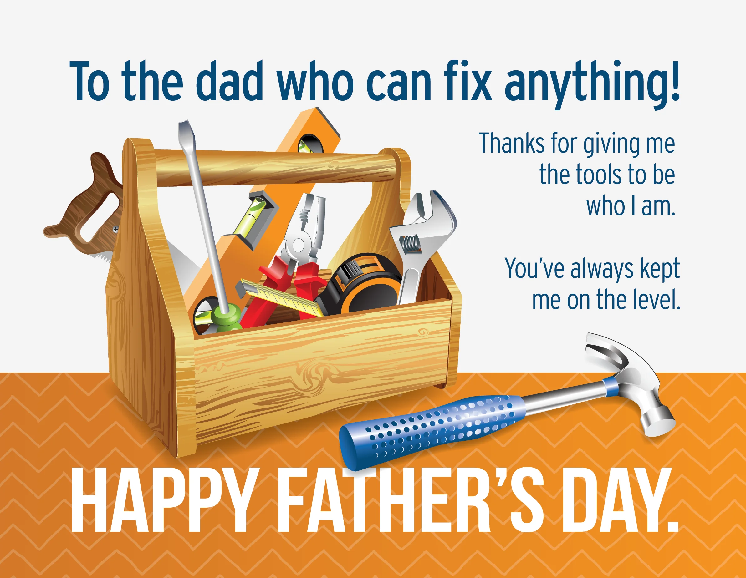 To The Dad Who Can Fix Anything
