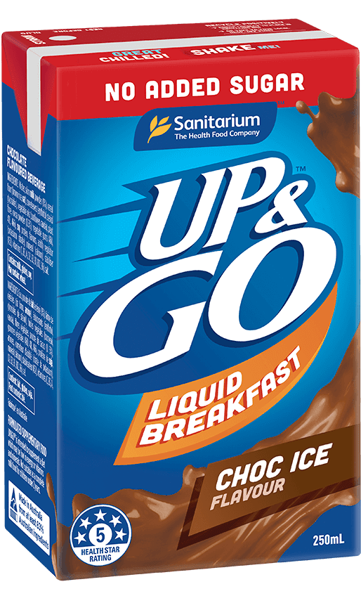 UP&GO No Added Sugar Choc Ice Flavour