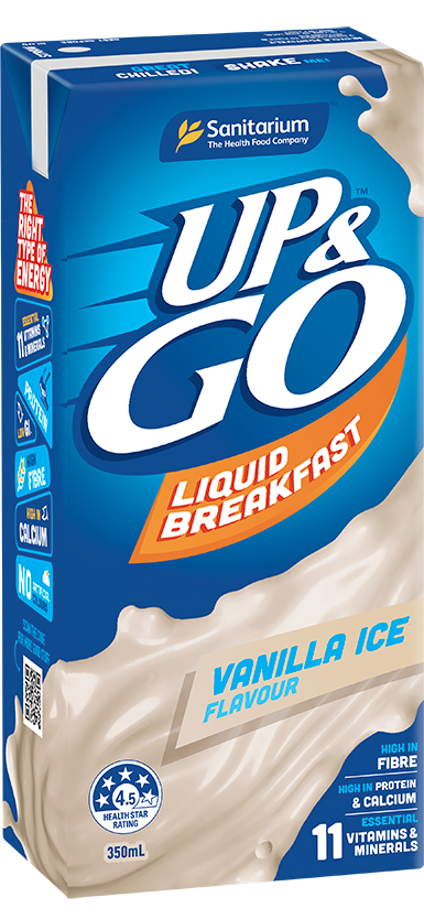 UP&GO Vanilla Ice Flavour