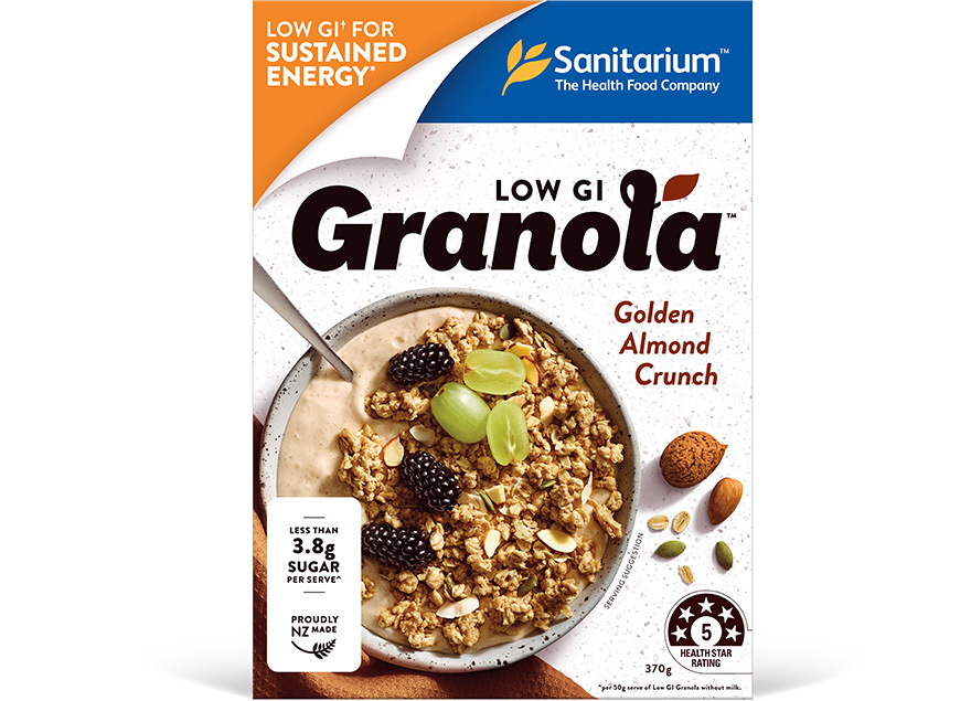 Low GI Granola Golden Almond Crunch