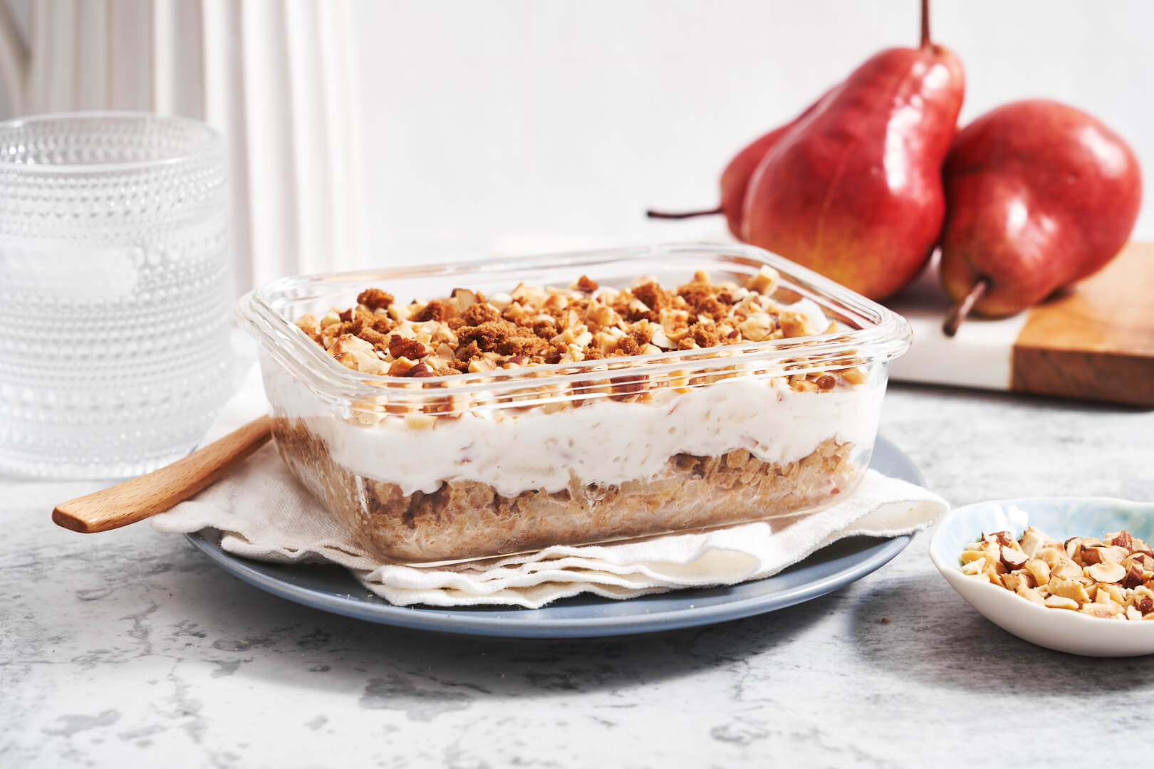 Pear Crumble Overnight WeetBix WeetBix