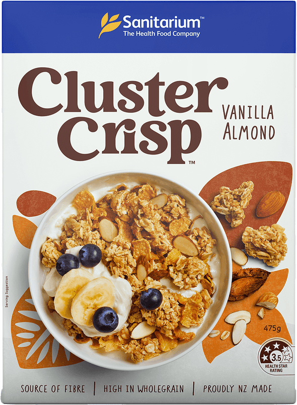 Cluster Crisp Vanilla Almond