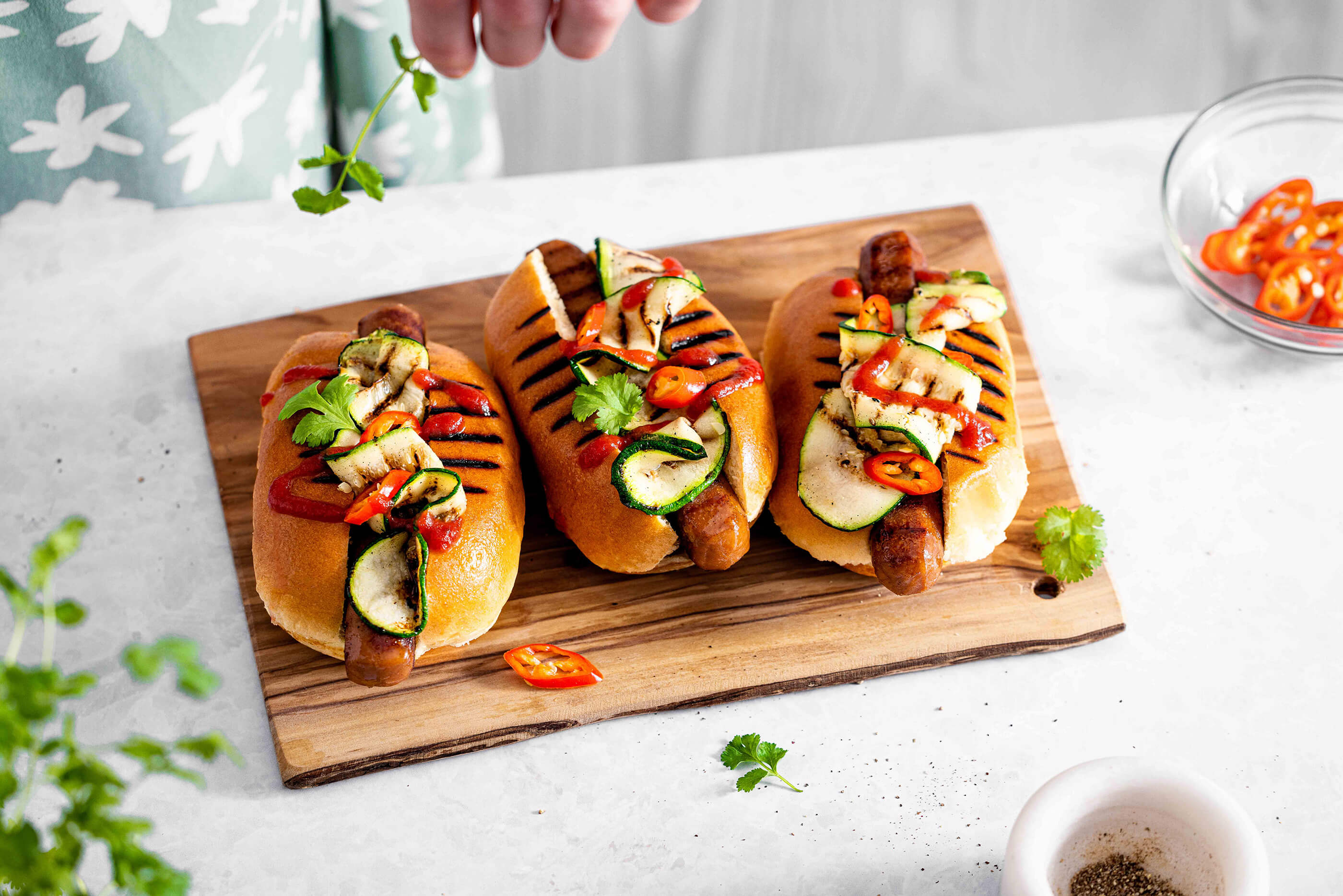 Spicy Ribbon Dogs