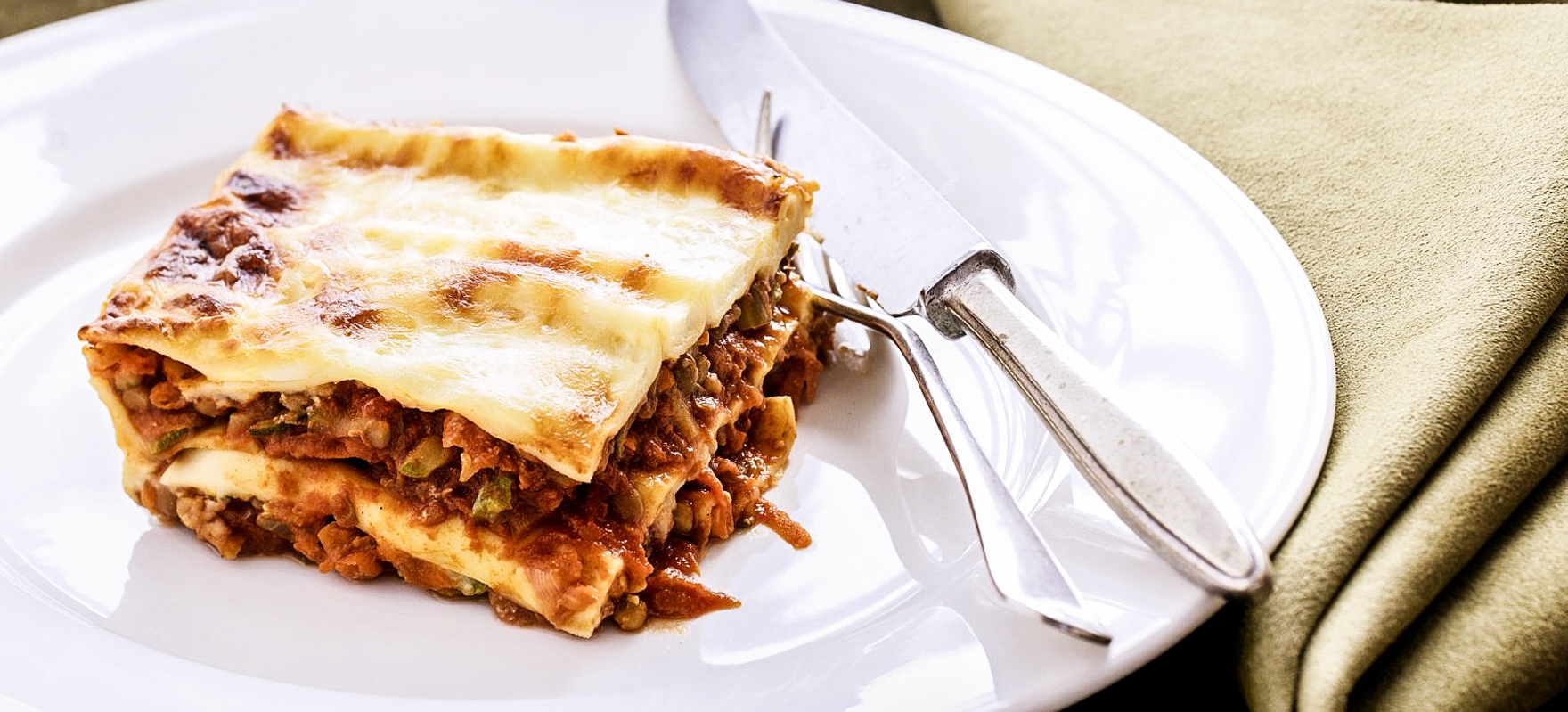 Curried vegetable and lentil lasagne | Sanitarium Health Food Company