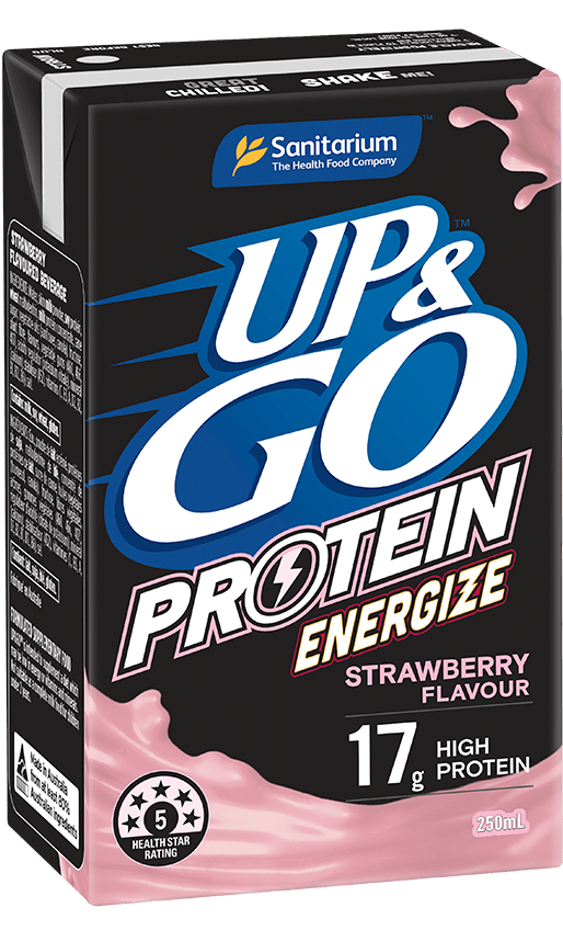 UP&GO™ Protein Energize Strawberry Flavour