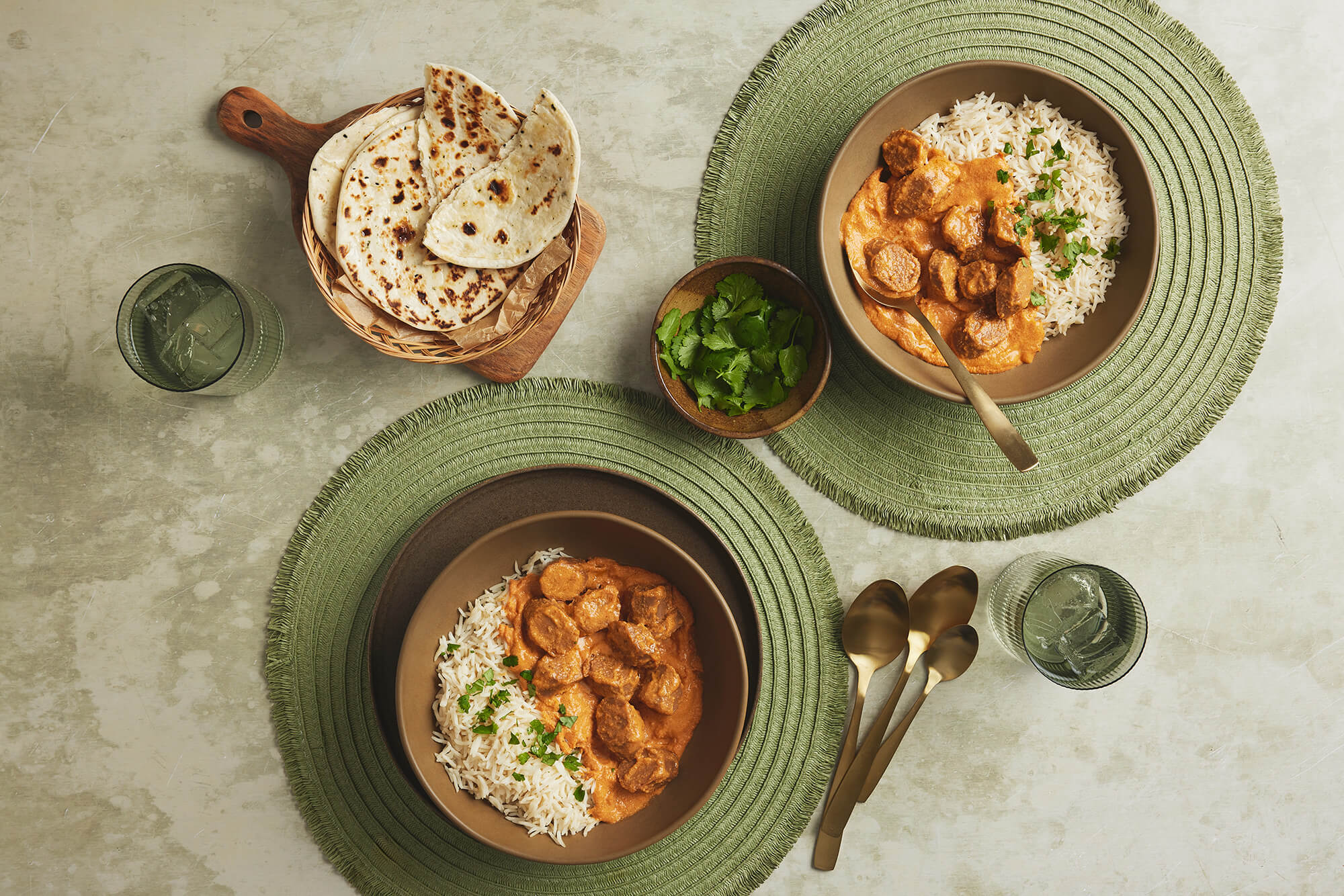 Easy Butter BBQ sausage curry