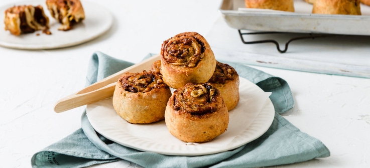 Cheese and Marmite scrolls