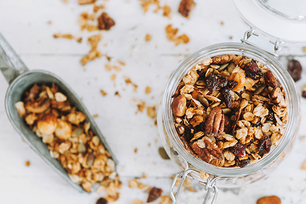 Oven toasted granola