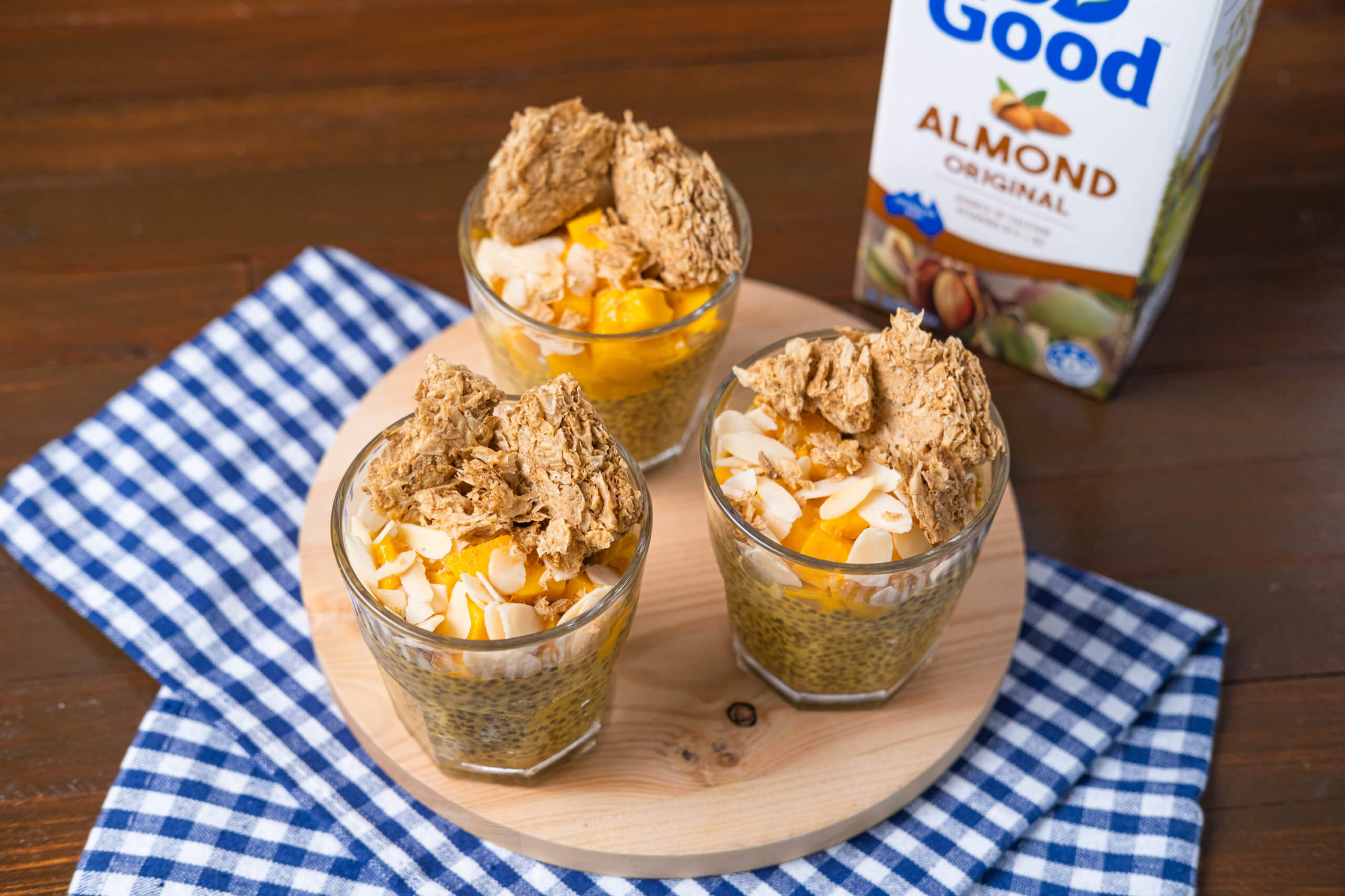 망고 치아 푸딩