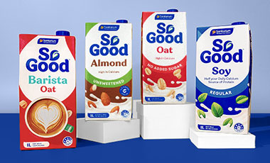 So Good™ soy, almond and barista milks