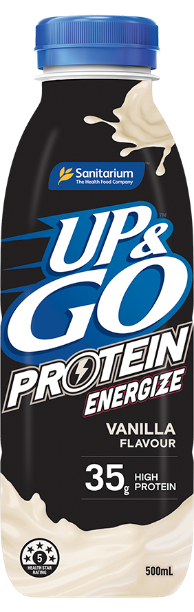UP&GO™ Protein Energize Vanilla Flavour Bottle