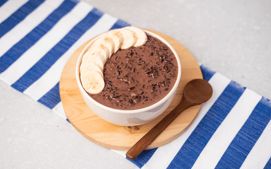 Black Sticky Rice Pudding